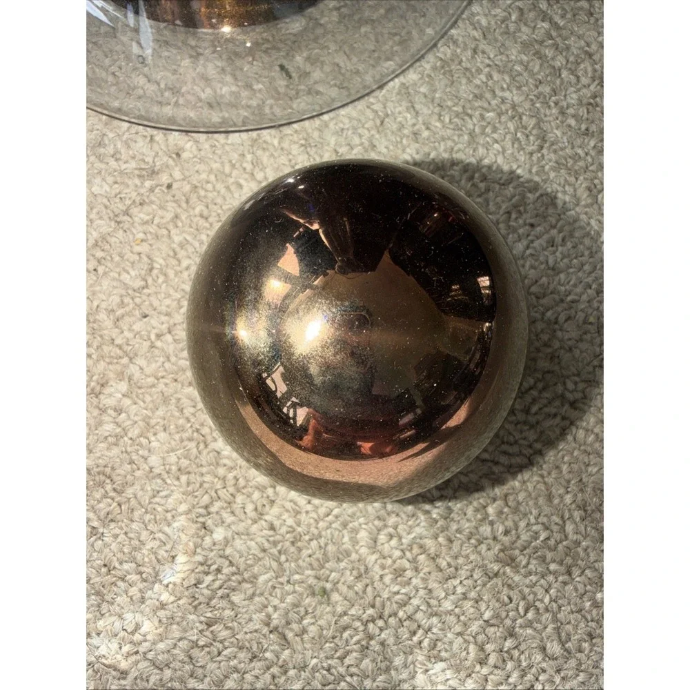 Tom Dixon Copper Tank Decanter & (2)‎ Matching Lowball Glasses